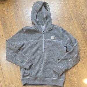 Mens North Face Quarter Zip Hoodie